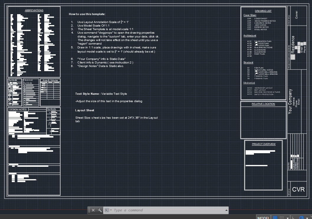 autocad-template-downloads